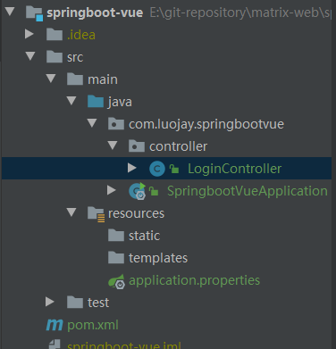 springboot-vue-structure