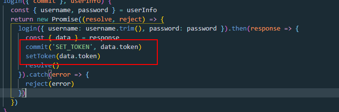 login-setToken
